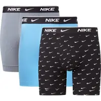 Nike Underwear Boxers bleu clair / gris / noir