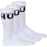 HUGO Chaussettes 'ICONIC' noir / blanc