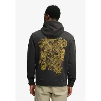 Superdry Homme Sweat à Capuche Tokyo Narrative Coupe Décontractée Black Taille: XL