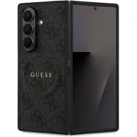 GUESS Hardcase 4G Classic (Samsung Galaxy Z Fold7), Coque pour téléphone portable, Noir