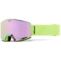 100% Norg Ski Goggles Vert Mirror Lavender Lens/CAT3