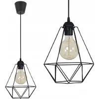 Light11 HOME Diamond Loft Edison Suspension En Fil Métallique