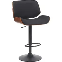 BellaFurn Tabouret de bar - Tabouret haut - Confort ergonomique - Assise pivotante, réglable en hauteur