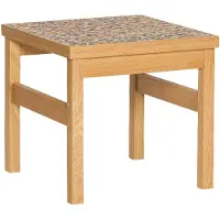 Hubsch Table d'appoint Confetti multicolore