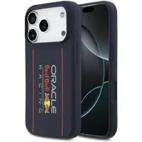 Red Bull Silicone Oversize Vertical Logo Magsafe Iphone 17 Pro Max Case With Magsafe Bleu