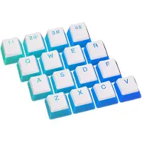Endorfy Clavier endorphique KC104 Pudd. Dbl. shot OWH / 104 touches / transparent / blanc