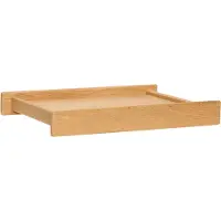 Hubsch Less Tablett Naturfarben