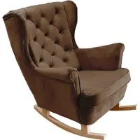 Domo DomoHome Fauteuil de relaxation Fauteuil avec accoudoirs Fauteuil TV Loungesessel Fauteuil rembourré Couchsessel Armsessel Chair Fauteuil de salon Oreillette | 102x81x95cm | Dark brown_29826
