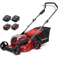 Einhell Tondeuse à gazon sans fil 36 V – GC-CM 36/42 Li BL – largeur de coupe 42 cm – moteur brushless – batteries 4,0 Ah incluses – Power X-Change
