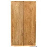 Osculati Table en teck, pliable 70x64 cm , 1 pièce