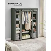 StarTech.com Armoire à vêtements en tissu - Armoire à vêtements en textile - Bleu foncé