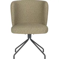 White Label Chair Stan Green Spider Swivel