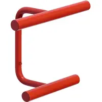 Hubsch Flip Garderobe Rot