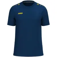 Jako T-shirt One Coton bleu marine/citron XXL