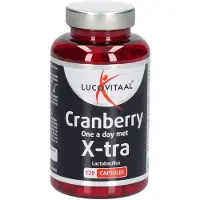 Lucovitaal - Canneberge avec X-tra Lactobacillus 120 pc(s) Capsule(S)