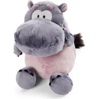Nici peluche Hippo DJ Nilbert 35cm , VERT