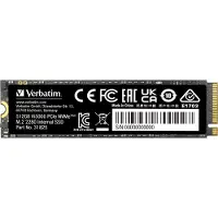 Verbatim Disque SSD Vi5000 512Go - NVMe M.2 Type 2280