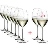 Riedel VERITAS KAUF 8 ZAHL 6 CHAMPAGNE GLASS 8 Stück 744900028