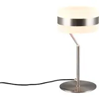 TRIO Lampe de table design Dios nickel