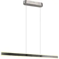 Valotorni Suspension moderne Arcola 115cm nickel