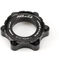 Xlc Adaptateur Centerlock pour rotor 6 trous, Thru Axle, noir