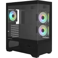 Zalman Boîtier PC (sans alimentation) - CHRONIX V2 - ZM-CHROV2BK - Moyen tour - Format ATX - Noir