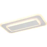 TRIO -Leuchten : Plafonnier LED RIVA, dimensions 40x4,70x20 cm, couleur blanche