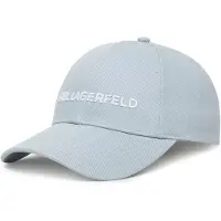 Karl Lagerfeld Casquette bleu clair / blanc