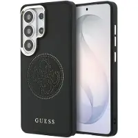 GUESS - Perforated Logo MagSafe (GUHMS26L5PG4SRGK) - Samsung Galaxy S26 Ultra - Black (Samsung Galaxy S26 Ultra), Coque pour téléphone portable, Noir