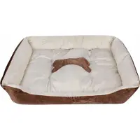 Merco Lit confortable pour chien marron, L