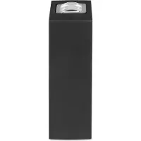 NCC-Licht Applique murale LED noire Up&Down 6W 375lm blanc froid 6000K lumière du jour intérieur & extérieur IP54