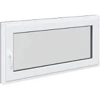 Syfax Fenêtre de sous-sol RISOR 120 x 60 cm PVC et verre Anthracite