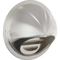 vidaXL Grilles d'aération, 8 pièces, argent, 80 mm, acier inoxydable