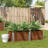 Prolenta Maison Exclusive - Jardinière marron 150 x 50 cm en pin massif