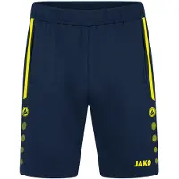 Jako Short d'entraînement Allround enfants - Marine / Jaune fluo