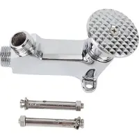 Gistuch Soupape à pédale pour robinet Singe Water Touchless Basin Tap Bathroom Round