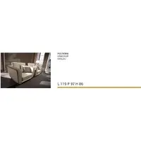 AEA Fauteuil Design Canapé Relax Tissu Lounge Luxe Télé Club Coussin Assis