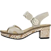 Rieker Sandales à Talon Namur - Beige