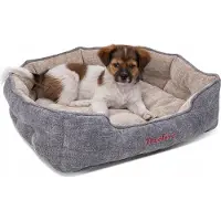 TrueLove Cloud lit pour chien, petit, gris, S, Yorkie, Chihuahua