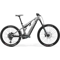 Merida Bikes Merida eONE-EIGHTY 700 I1, finition "gunmetal" brillante, couleur gris anthracite - un VTT électrique puissant, idéal pour...