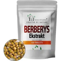 Forest Vitamin Berberis Aristata 500mg 100 Comprimés - Extrait de racine de berbérine -