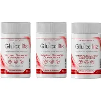 PLT Group 3x Glucolite complément alimentaire pour soutenir la régulation du sucre 30 gélules