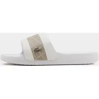 Lacoste Claquettes Hybrid Serve - Blanc, Blanc