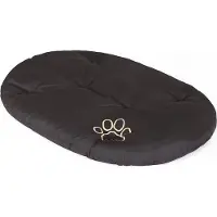 Stanislaw Jurga Coussin pour chien Panier pour chien Coussin pour chien Niche pour chien Lits rembourrés pour grands chiens R7 - 79 x 59 cm Noir