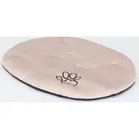 Stanislaw Jurga Coussin pour chien Panier pour chien Coussin pour chien Niche pour chien Lits rembourrés pour grands chiens R9 - 87 x 62 cm Beige