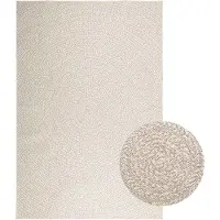 Syfax Tapis ZIZUR crème 160x230 cm aspect de jute intérieur extérieur