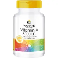 Warnke Vitalstoffe GmbH Warnke Vitamine A 5000 UI comprimés, 250 comprimés