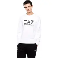 Emporio Armani pour homme. 7M002278_AF22266 Sweatshirt Core Identity blanc (S), Casuel, Coton, Manche courte