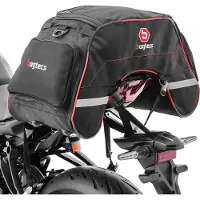 Bagtecs Sacoche arrière de moto # WP35 pour siège passager 35 litres rouge