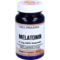Hecht Pharma GmbH Geschäftsbereich Handelsware GALL PHARMA Melatonin 5 mg Kapseln, 30 St. Kapseln